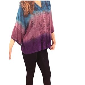 NWT.  S/M blouse/jacket Sacred Threads.  218675.  BL/01